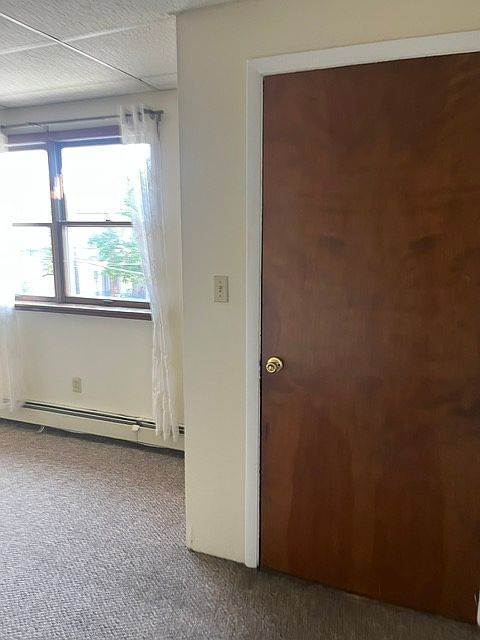 Front entrance and front room for living room or bedroom area