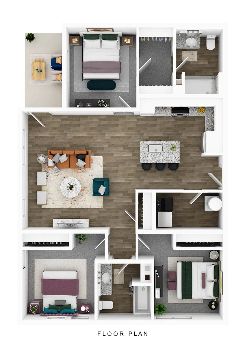 Floor plan The Birchwood