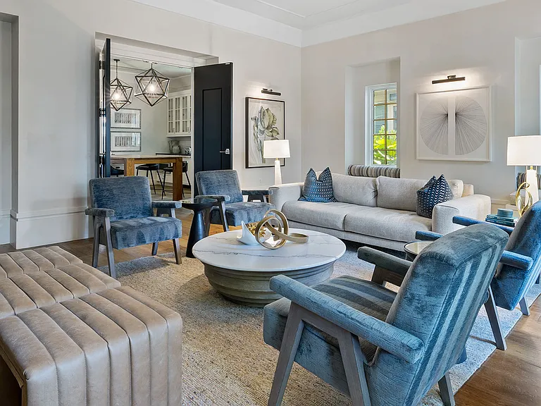 An inviting living room designed for gathering, conversation, and quiet moments alikewhere refined furnishings and warm finishes create a welcoming space to relax or connect