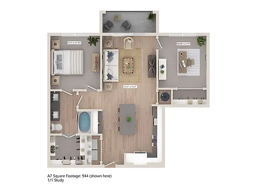 Floor plan A7