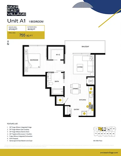 Floor plan A1