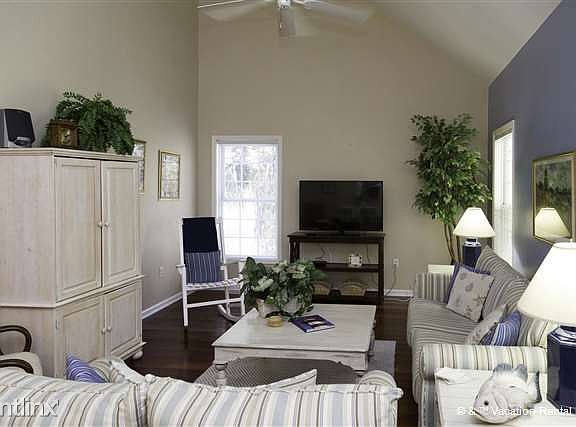 Gather in the lovely living room for movie night!