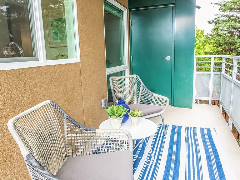 *Private balcony floor plans at the Arroyo Residences are a perfect escape to relax and breathe in some fresh air