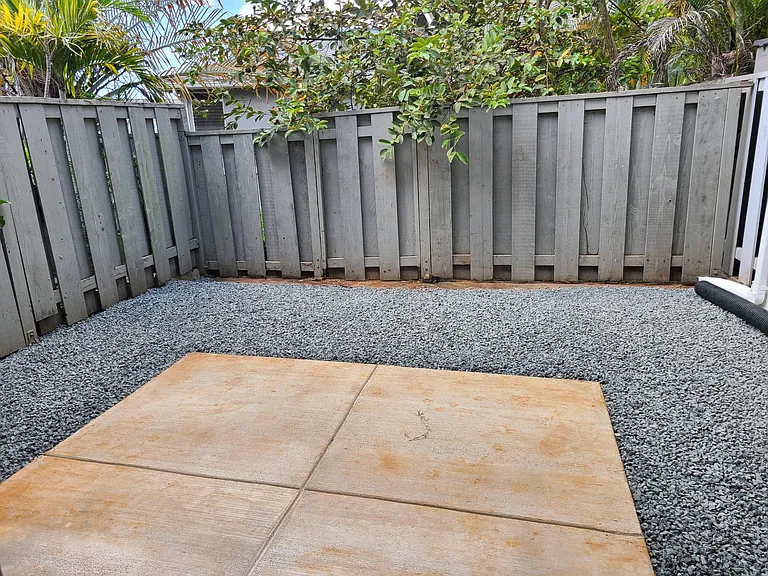 Private yard