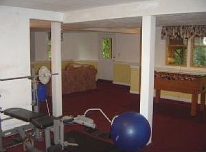 Finished basement 