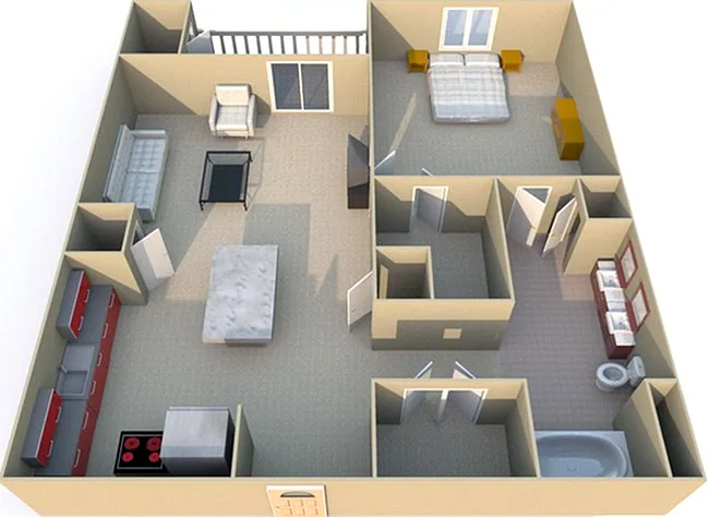 Floor plan West Wind