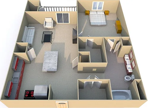Floor plan West Wind