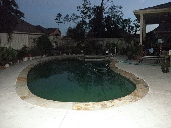 Pool and covered patio