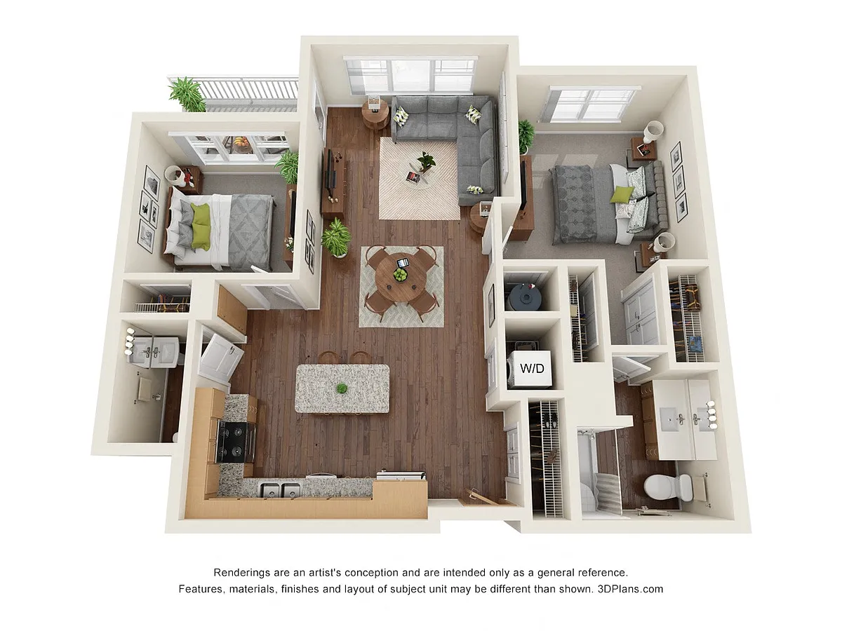 Floor plan B2