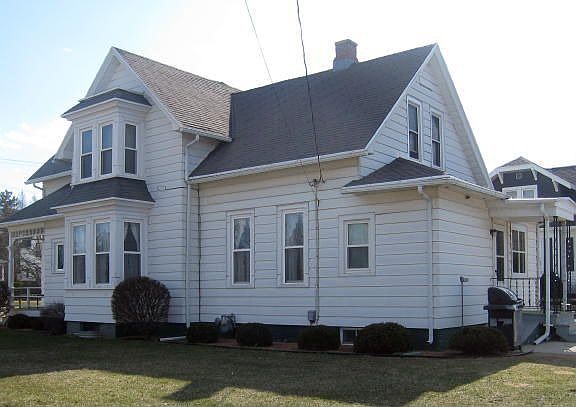 East side of home