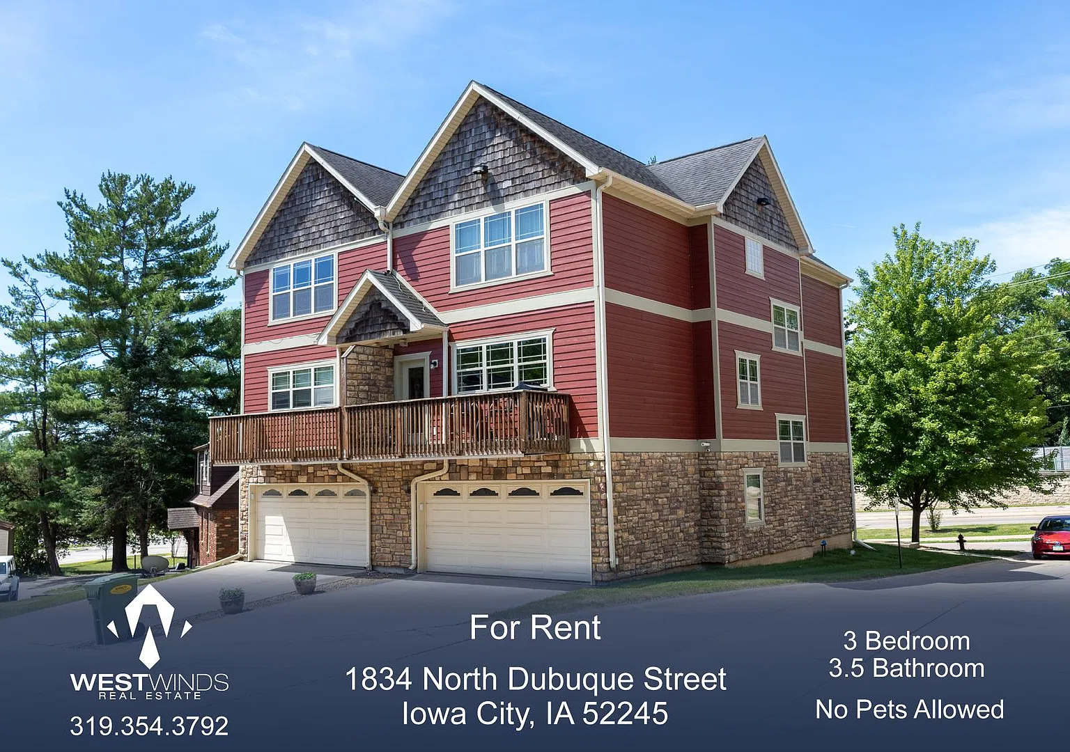 $2,550 | 3 Bedroom, 3.5 Bathroom Multi Floor Town Home | No Pets | Available for August 1st, 2027... — Photo 1