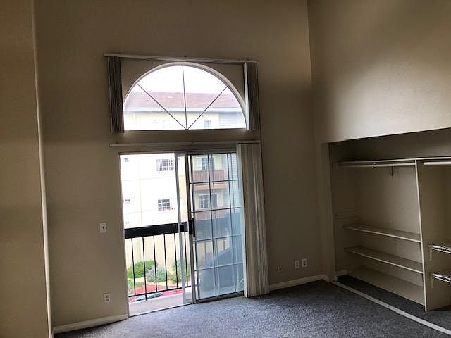 Spacious Master Bedroom with outside balcony
