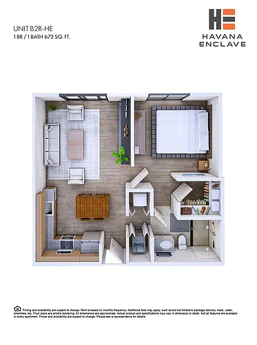 Floor plan B2R-HE