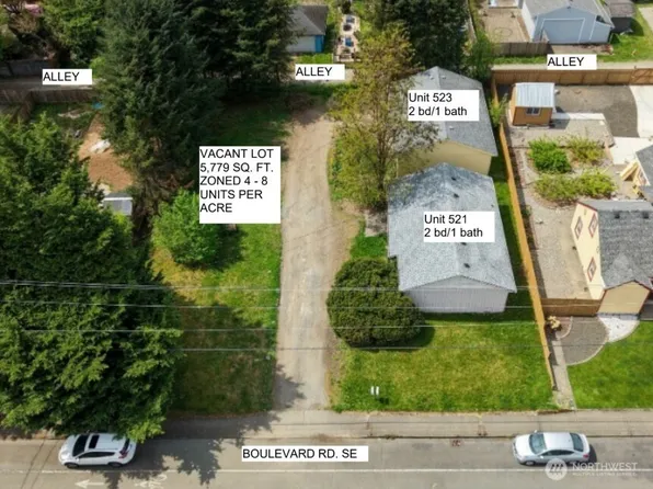 521 & 523 Boulevard Road SE, Olympia, WA 98501