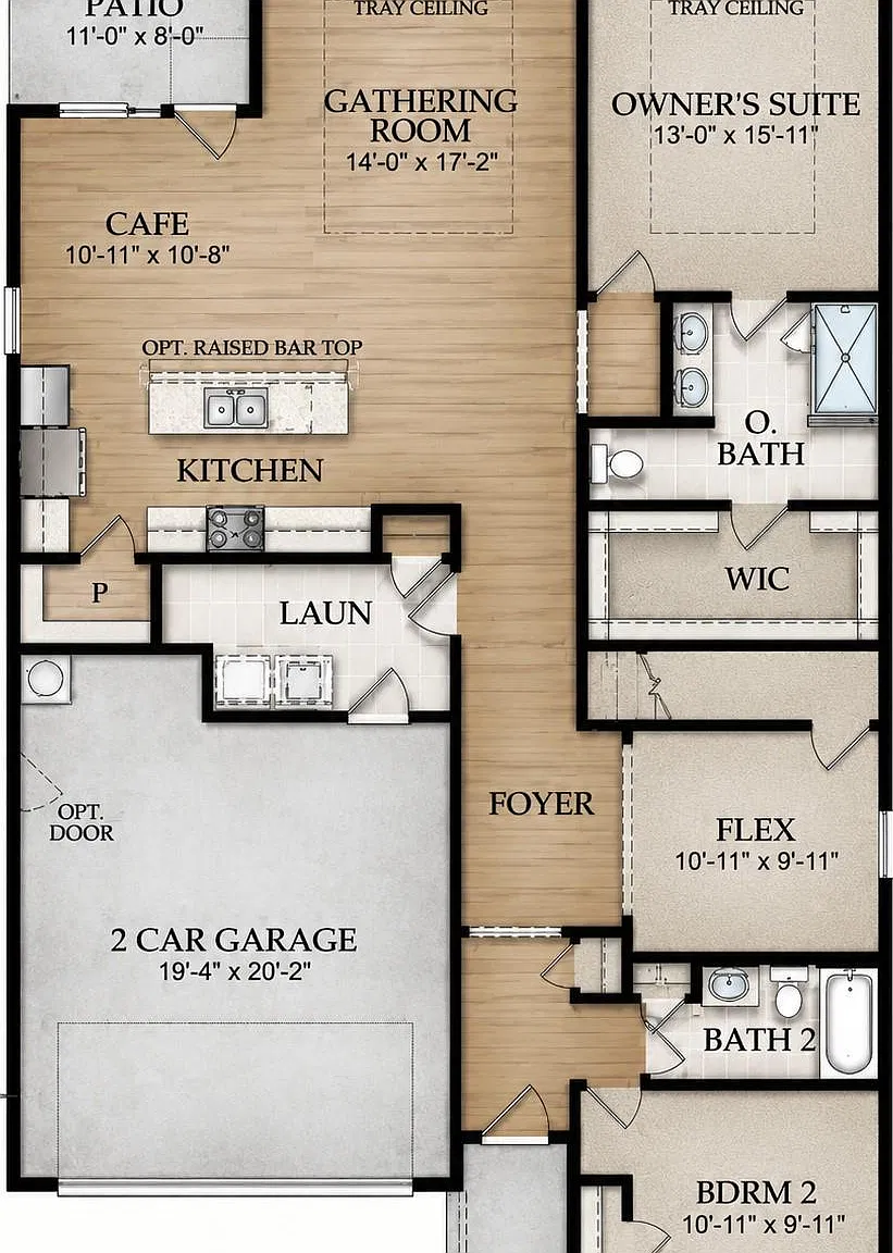 5 bed, 3.0 bath, 2706 sqft, $2,395 — Photo 3