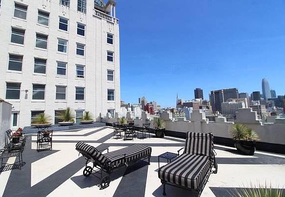 16th floor shared roof deck