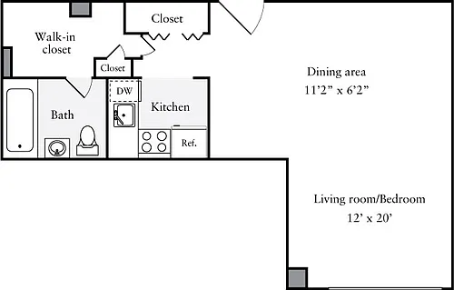 Floor plan S1-500sq-Tier4