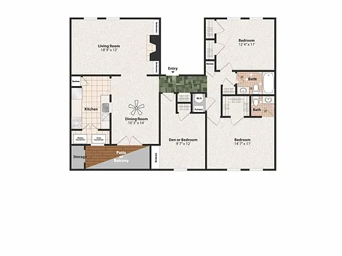 Floor plan 212