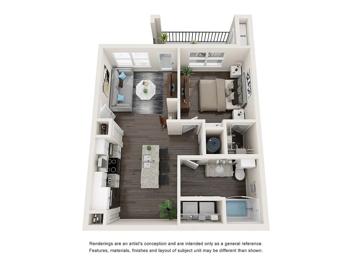 Floor plan Yards