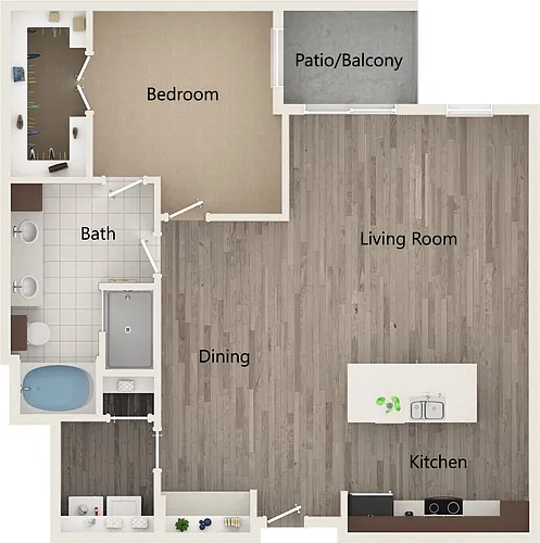 Floor plan A15