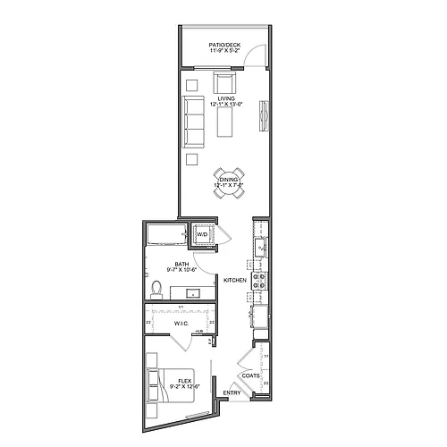 Floor plan Plan S6