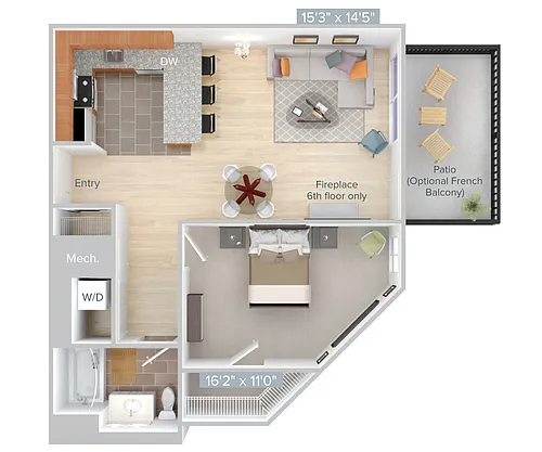 Floor plan A2-727