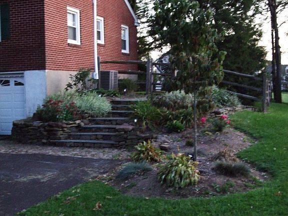 Field stone and Blue Stone Steps