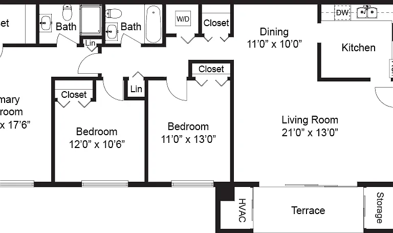 Three Bedroom 2 Bathroom Three Bedroom 2 Bathroom