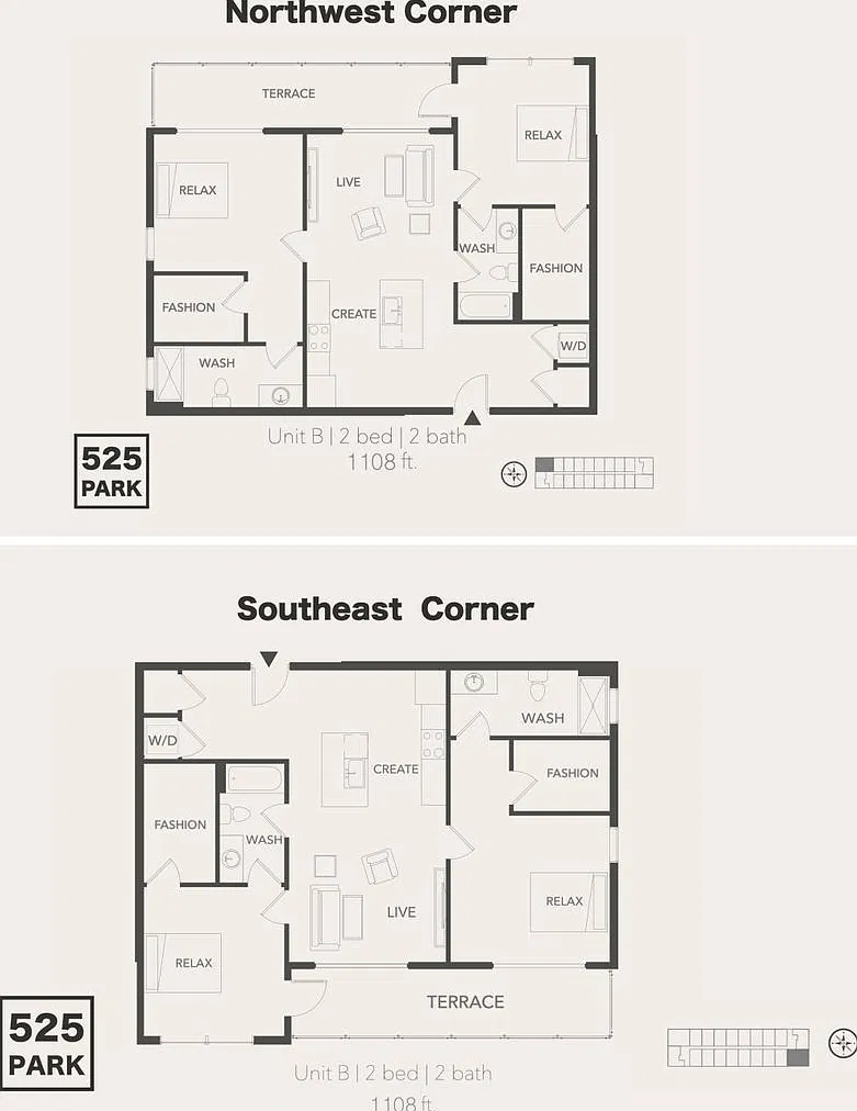 Stunning Midtown 2bed 2bath — Photo 1