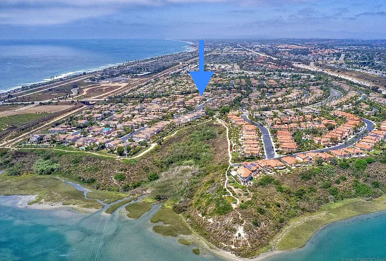 A couple of blocks from walking trails