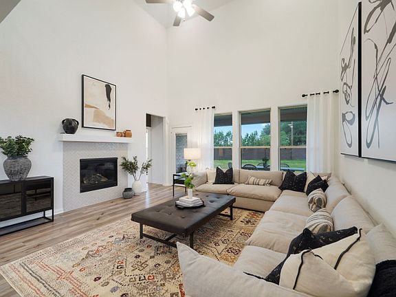 Gathering Room with Fireplace Option