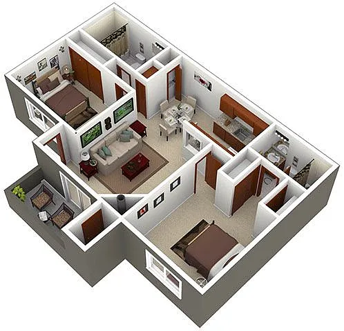 Floor plan B2