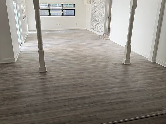 Living room and dinning room