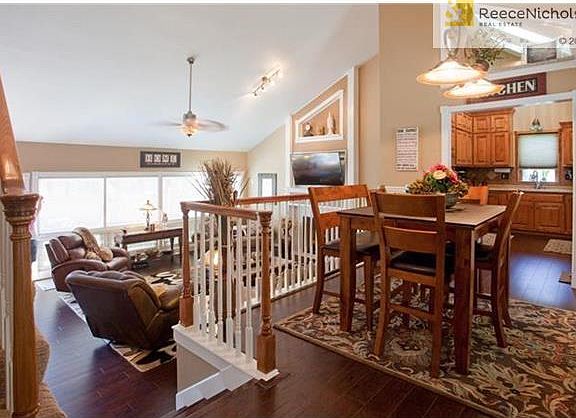 Freshly painted and new flooring.