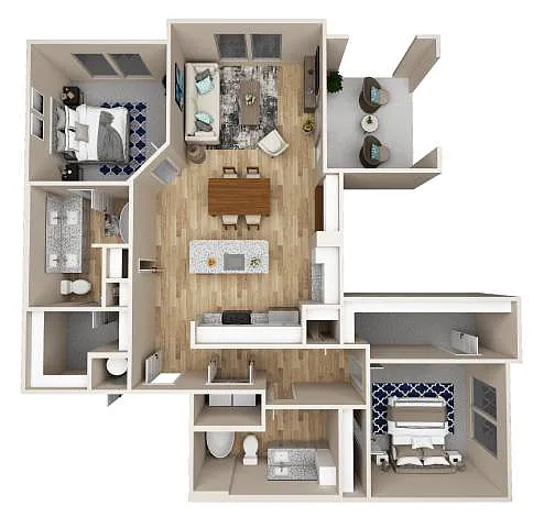 Floor plan B3