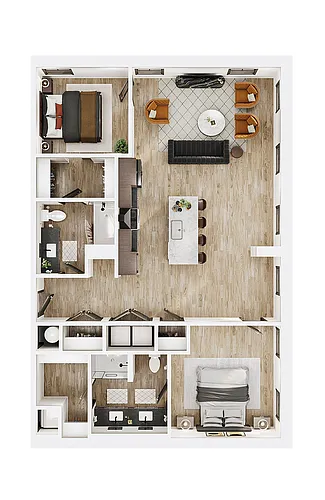 Floor plan B6 Signature Six