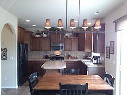 Beautiful Kitchen with tile counter and back splash