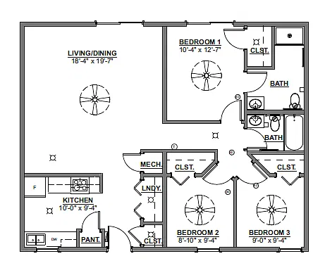 Floor plan 3X2