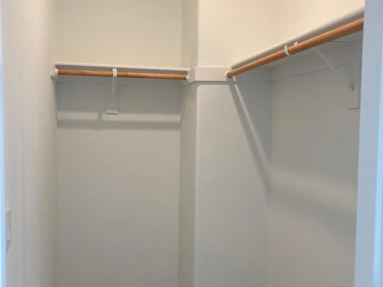 1 of the 2 walk-in closets in the Master Bedroom