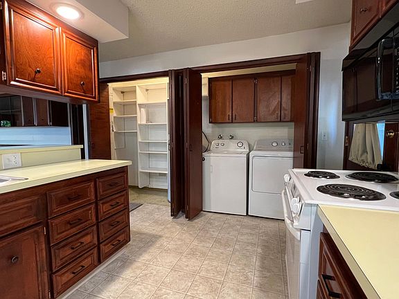 Washer and Dryer included. Lots of pantry storage!