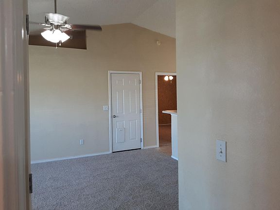 View from hallway leading to two bedrooms