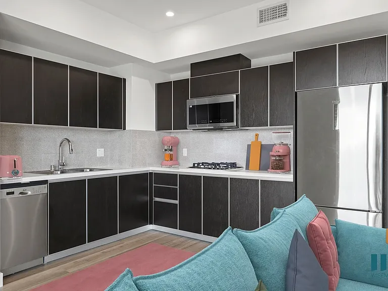 Open-Concept Kitchen with Stainless-Steel Appliances - Sherman Floor Plan
