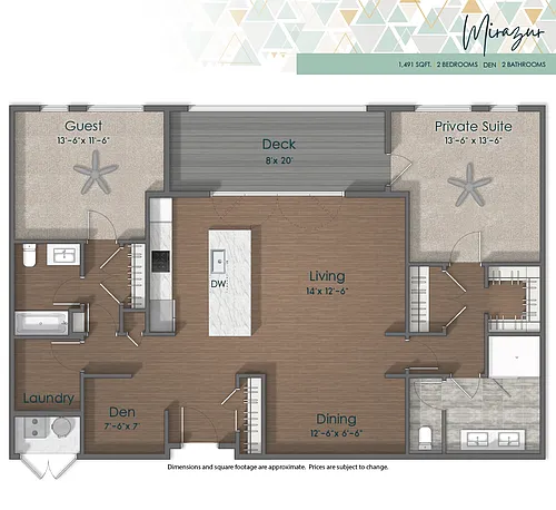 Floor plan Mirazur