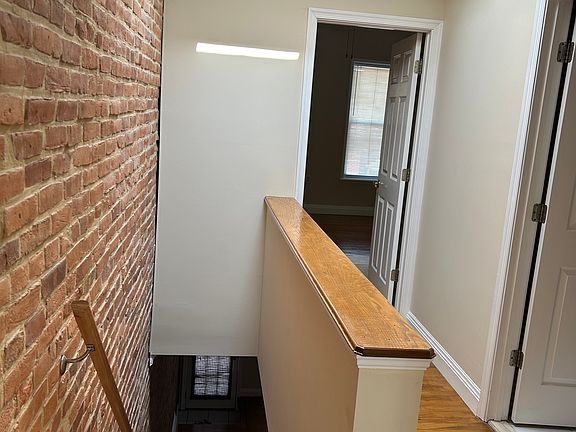 Upstairs hall towards front of house