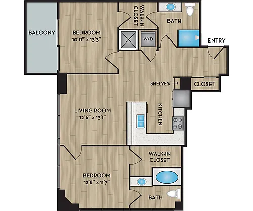 Floor plan The Aurora