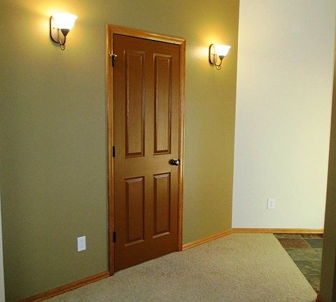 Entry with large closet.