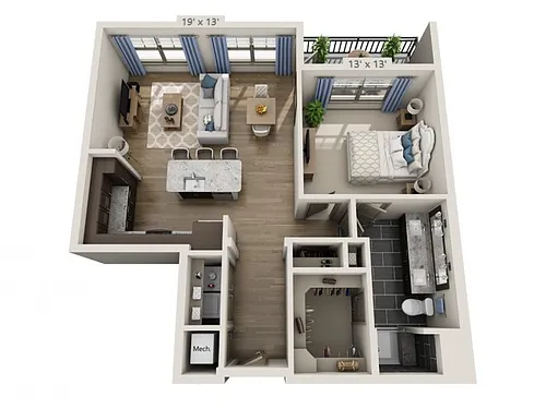 Floor plan Simon A