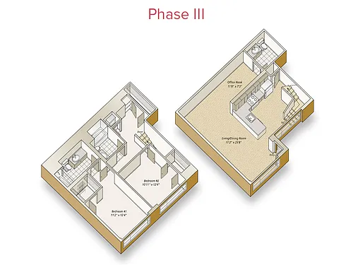 Floor plan Furnished-f-2TH1M