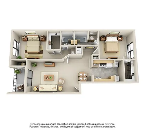 Floor plan C1R