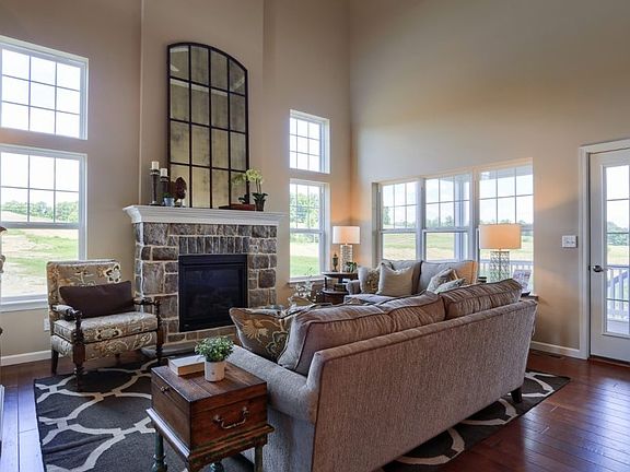 These interior pictures are representative of this model plan